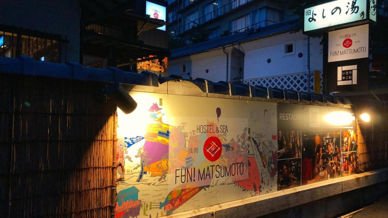 Hostel&Spa Fan！Matsumoto Exterior foto